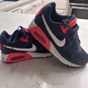 Nike Women's Air Max IVO 580519 400 Thunder Blue & Orange Running Shoe Size 6